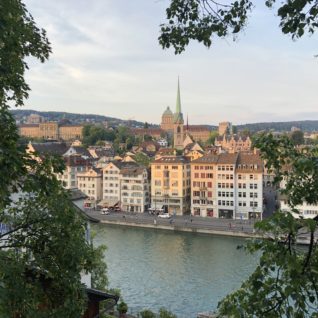 Zurich from Church tower
